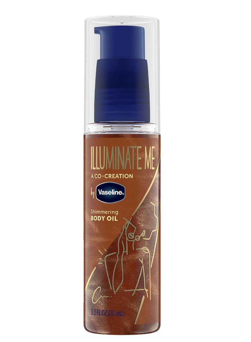 VASELINE ILLUMINATE SHIMMERING BODY OIL 97ML